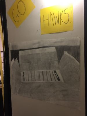Hawkeye Spirit stadium drawing