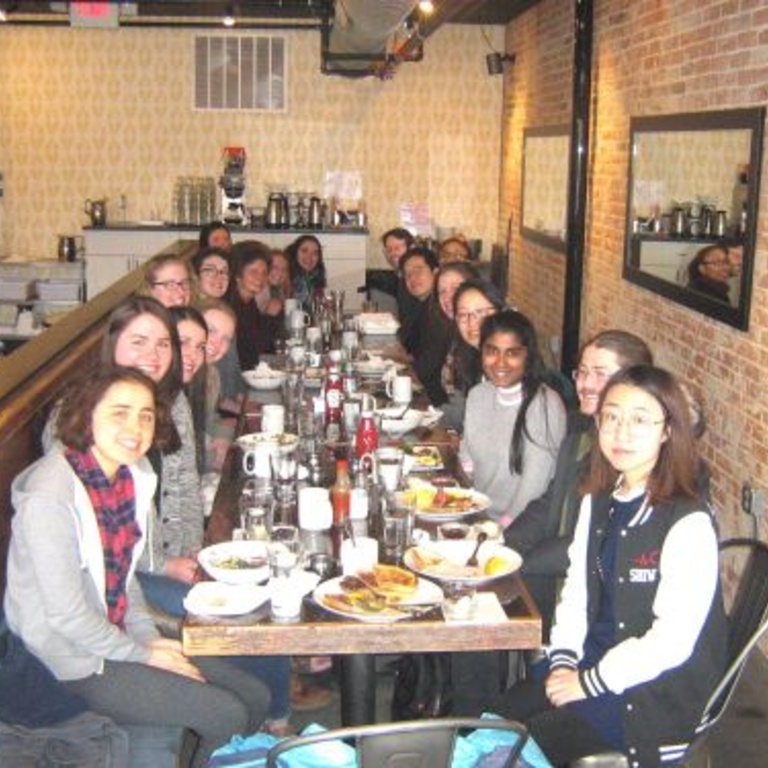Lab eating spring 2019